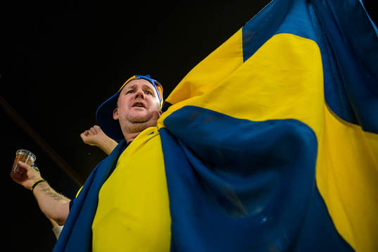 A Swedish fan