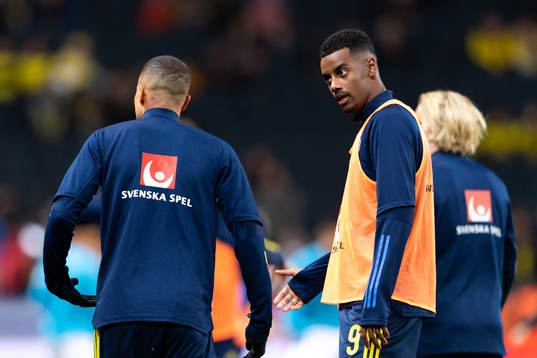 Alexander Isak of Sweden