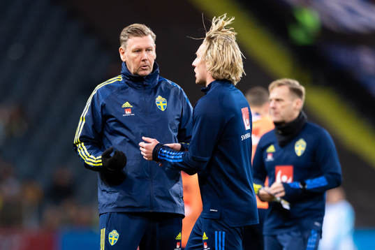 Assistant coach Peter Wettergren of Sweden