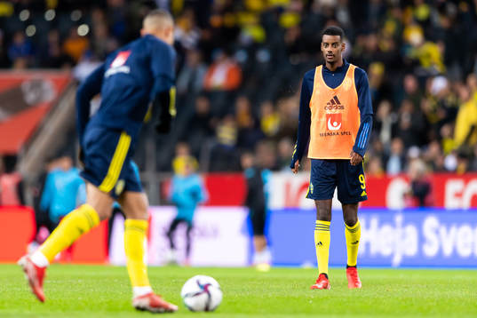 Alexander Isak of Sweden