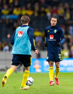 Robin Quaison of Sweden