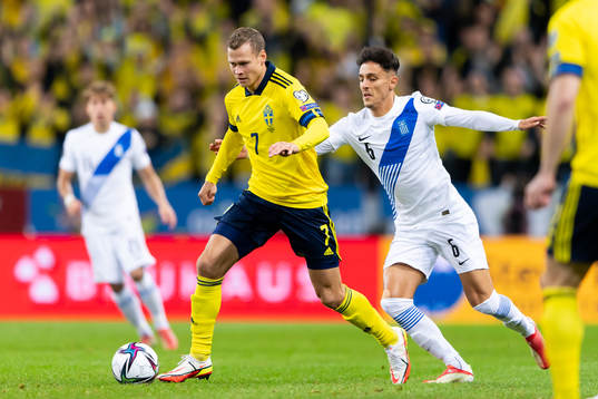 Viktor Claesson of Sweden and Dimitris Giannoulis of Greece