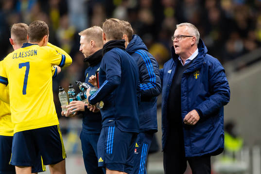 Head coach Janne Andersson of Sweden