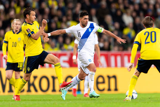 Albin Ekdal of Sweden and Tasos Bakasetas of Greece