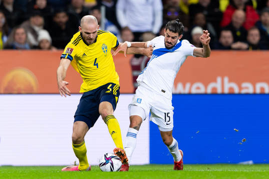 Marcus Danielson of Sweden and Thanasis Androutsos of Greece