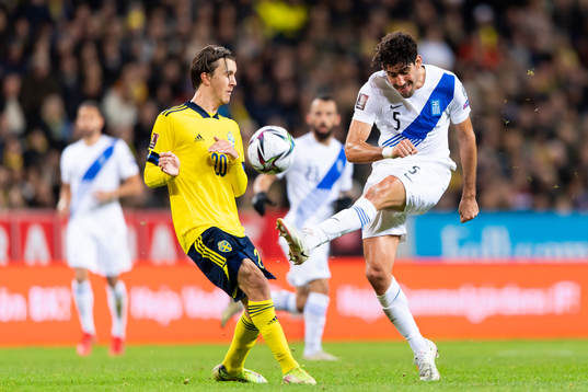Kristoffer Olsson of Sweden and Andreas Bouchalakis of