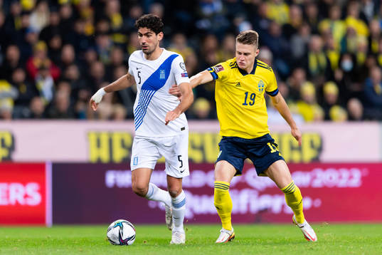 Andreas Bouchalakis of Greece and Mattias Svanberg of Sweden