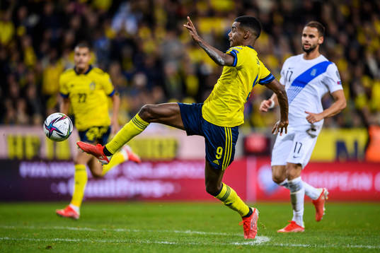 Alexander Isak of Sweden