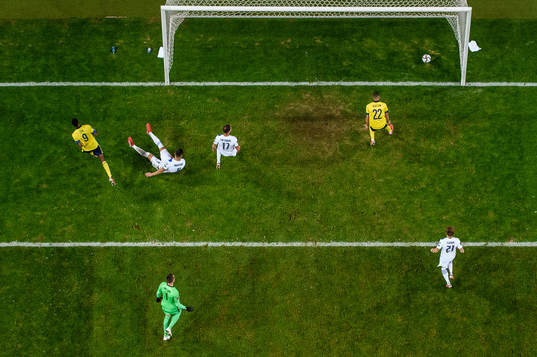 Alexander Isak of Sweden scores 2-0