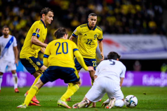 Robin Quaison of Sweden