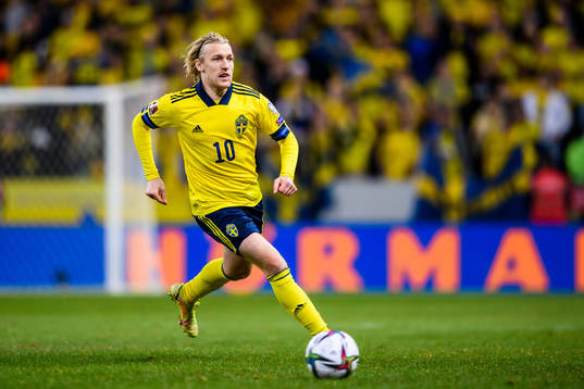 Emil Forsberg of Sweden