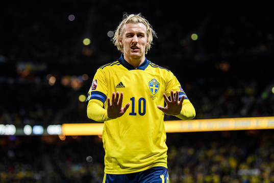 Emil Forsberg of Sweden