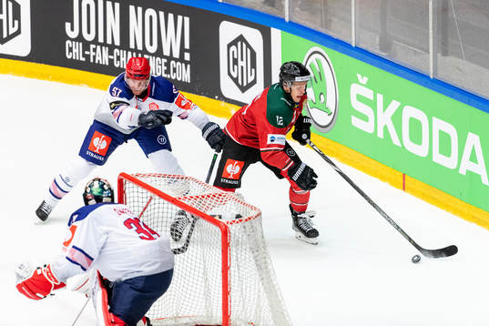 Johan Motin of Helsinki and Max Friberg of Frölunda