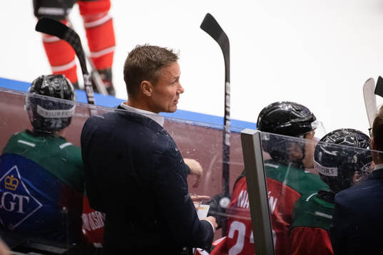Head coach Roger Rönnberg of Frölunda