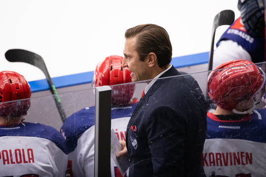 Head coach Ville Peltonen of Helsinki