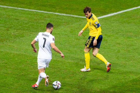 Giorgos Masouras of Greece and Victor Nilsson Lindelöf of