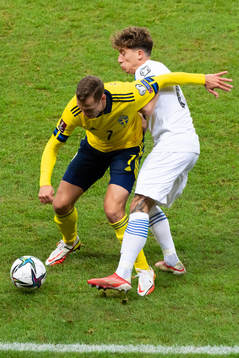 Viktor Claesson of Sweden and Kostas Tsimikas of Greece