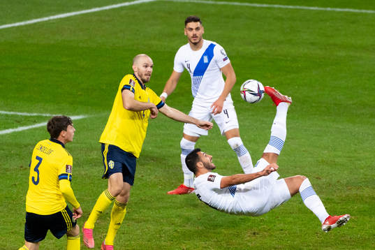 Victor Nilsson Lindelöf and Marcus Danielson against
