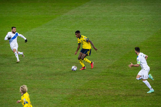 Alexander Isak of Sweden