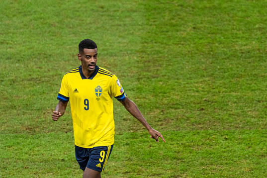 Alexander Isak of Sweden