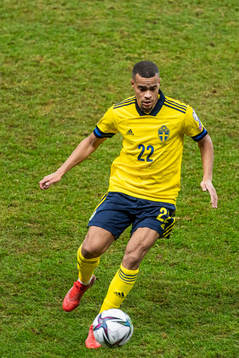 Robin Quaison of Sweden