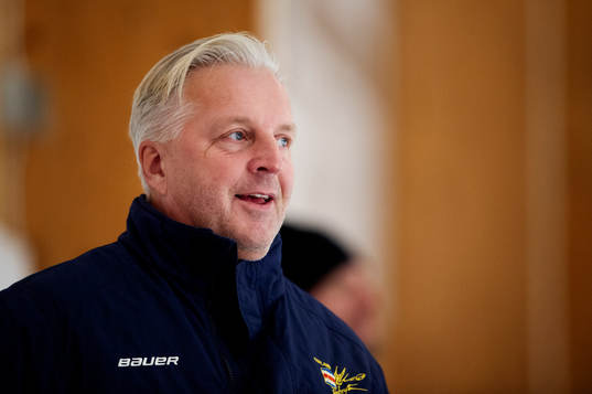Kovlands tränare Peter Smedberg