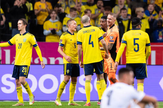 Kristoffer Olsson, Ludwig Augustinsson, Marcus Danielson,