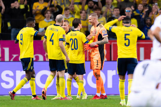 Alexander Isak, Marcus Danielson,  Ludwig Augustinsson,