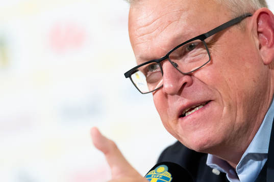 Head coach Janne Andersson of Sweden