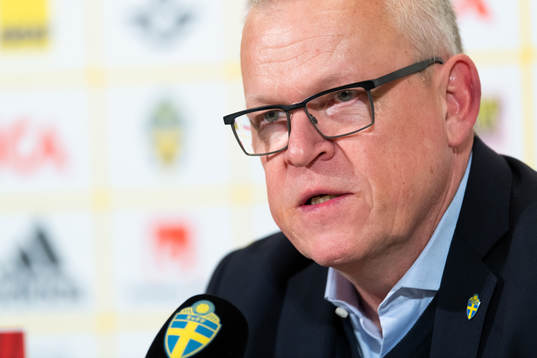 Head coach Janne Andersson of Sweden