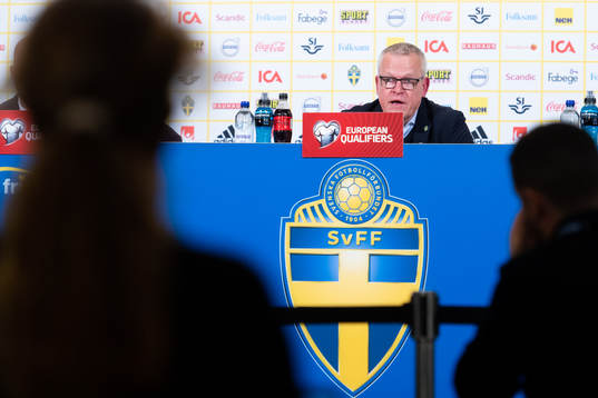 Head coach Janne Andersson of Sweden
