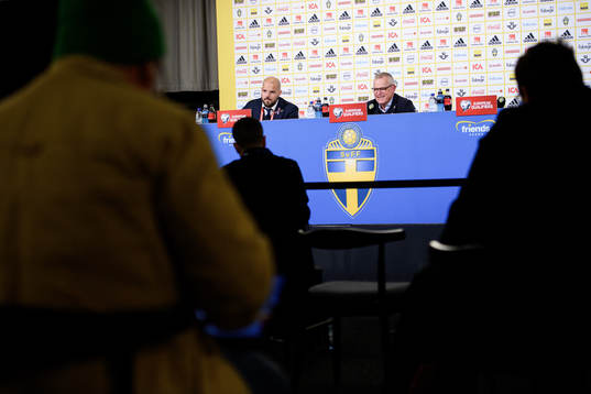 Head coach Janne Andersson of Sweden