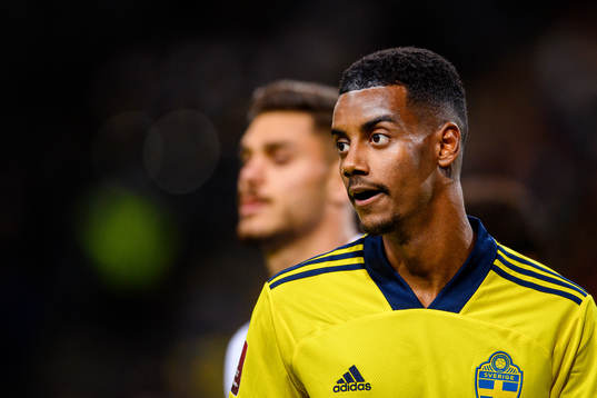 Alexander Isak of Sweden