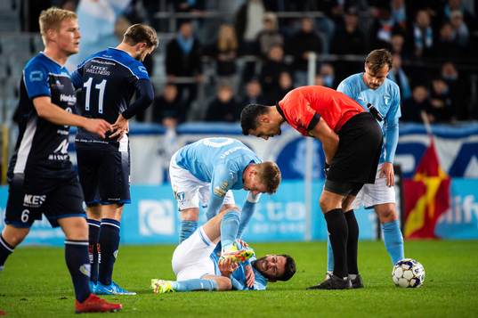 Malmö FFs Erdal Rakip har ont