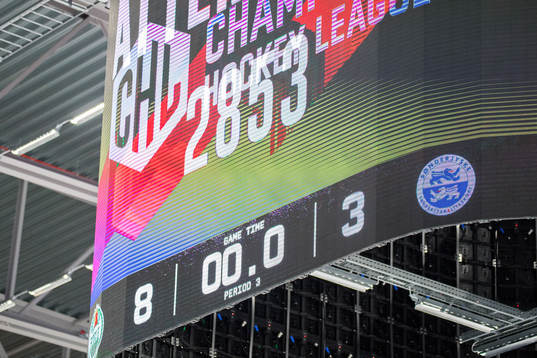The result 8-3 is seen