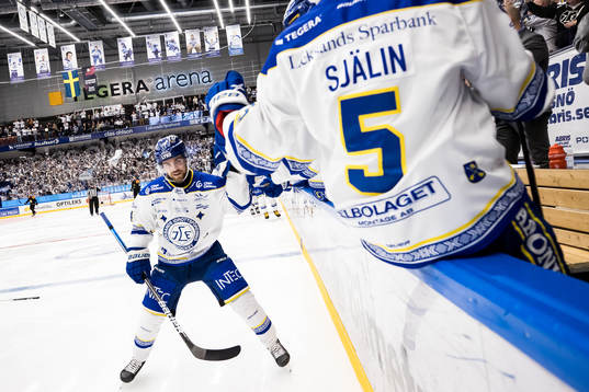 Leksands Oskar Lang jubel