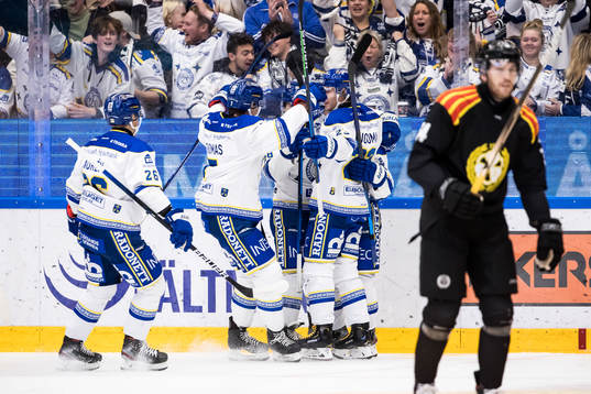 Leksands Oskar Lang jubel