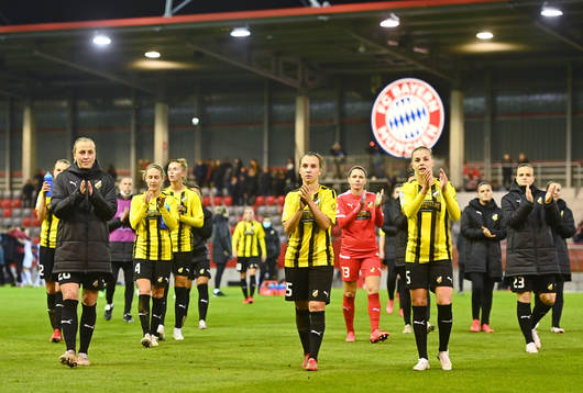 Players of Häcken looks dejected