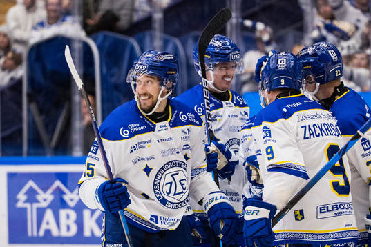 Leksands Max Veronneau jublar