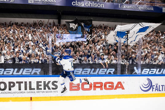 Leksands Martin Karlsson jubel