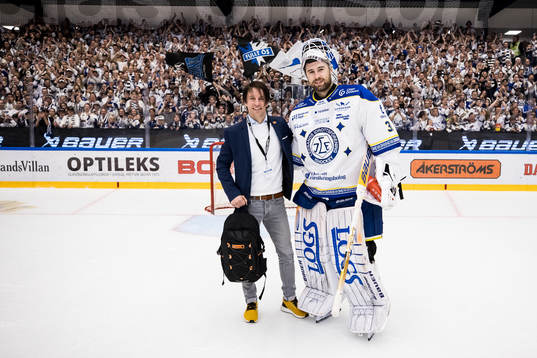 Leksands målvakt Kasimir Kaskisuo utsedd till matchens
