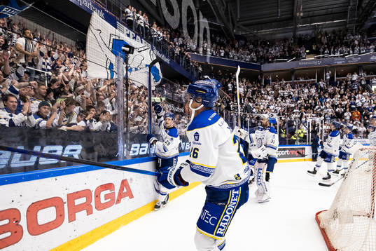 Leksands Emil Heineman jubel