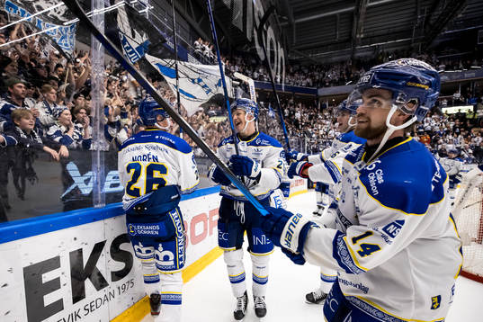 Leksands Emil Heineman jubel