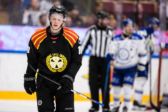 Brynäs Noel Gunler deppar