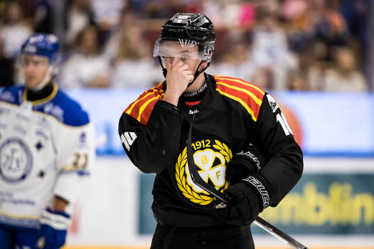 Brynäs Noel Gunler deppar