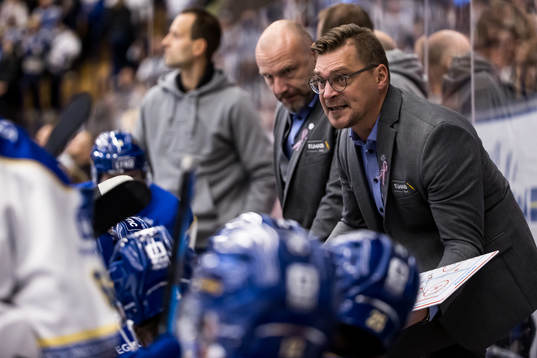 Leksands tränare Björn Hellkvist
