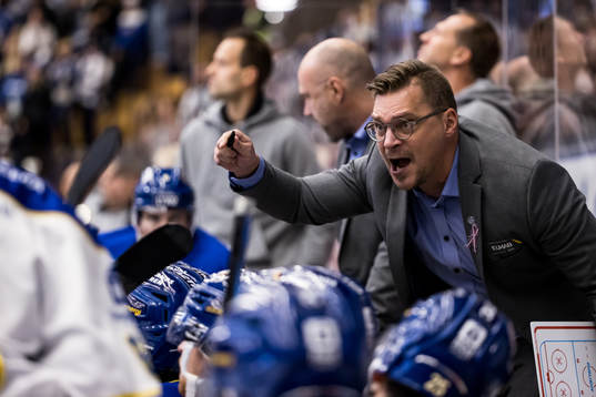 Leksands tränare Björn Hellkvist