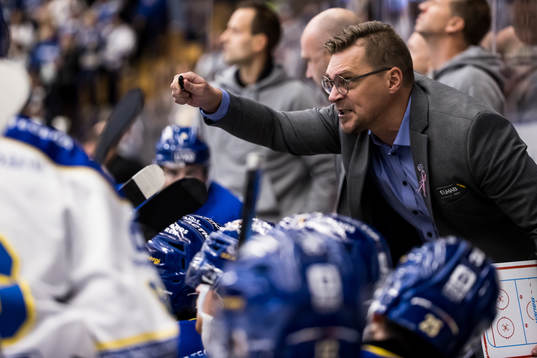 Leksands tränare Björn Hellkvist