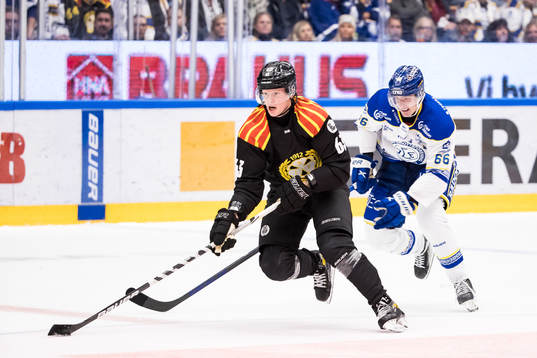 Brynäs Julius Bergman och Leksands Nils Åman
