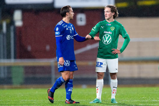 Sundsvalls Daniel Stensson och Jönköpings Erik Johansson